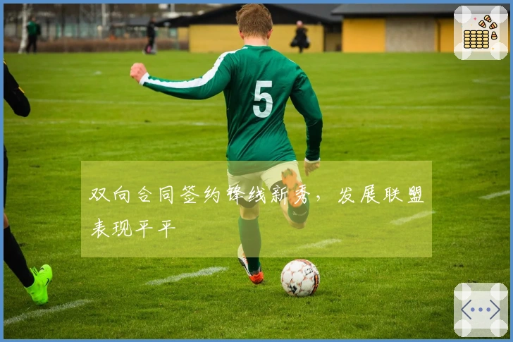 双向合同签约锋线新秀，发展联盟表现平平